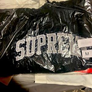 Supreme water arc hoodie black size medium